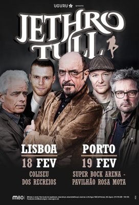concerto Jethro Tull, 18 fevereiro e 19 de fevereiro